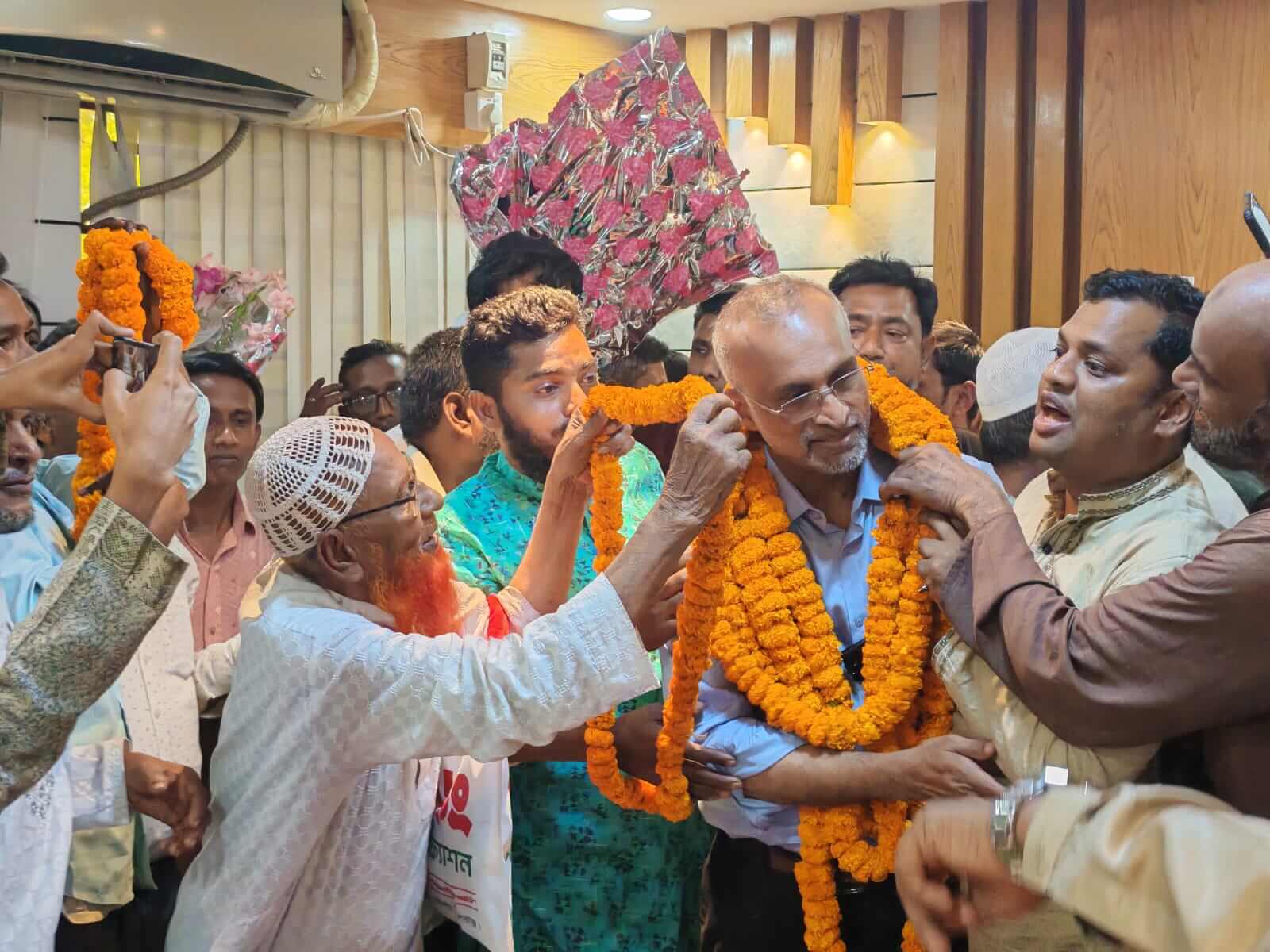 কিশোরগঞ্জ জেলা পরিষদের প্রশাসক খালেদ সাইফুল্লাহ ভিপি সোহেল